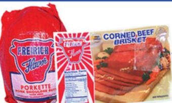 Bravo Supermarkets Freirich corned beef offer