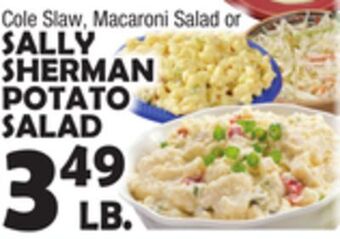 Bravo Supermarkets Sally sherman potato salad offer