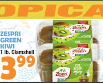 Bravo Supermarkets Zespri green kiwi offer