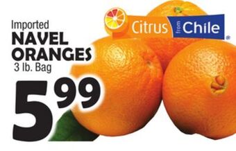 Bravo Supermarkets Navel oranges offer