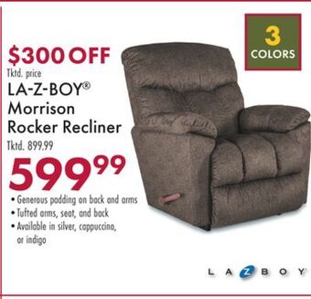 Boscov's La-z-boy® morrison rocker recliner offer