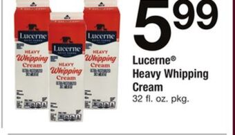 ACME Lucerne® heavy whipping cream offer