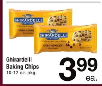 ACME Ghirardelli baking chips offer