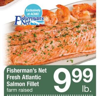 ACME Fisherman's net fresh atlantic salmon fillet offer