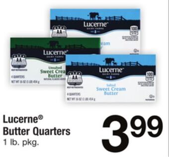 ACME Lucerne® butter quarters offer