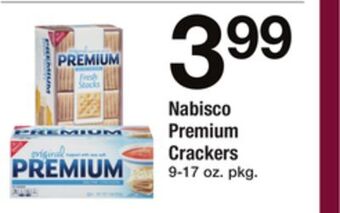 ACME Nabisco premium crackers offer