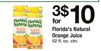 ACME Florida's natural orange juice offer