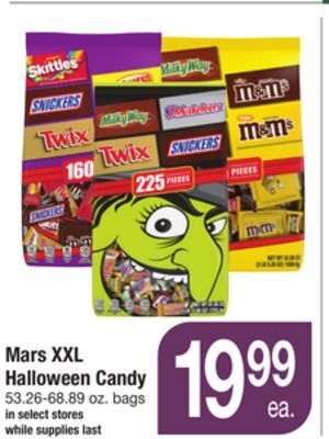 ACME Mars xxl halloween candy offer