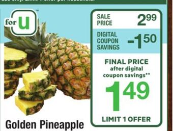 ACME Golden pineapple offer