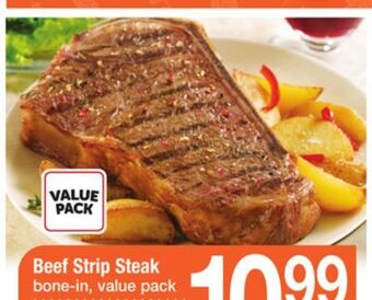 ACME Beef strip steak offer