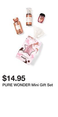 Bath & Body Works Pure wonder mini gift set offer