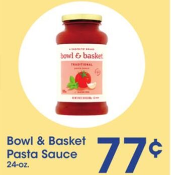 Price Rite Bowl & basket pasta sauce offer
