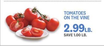 Kings Food Markets Tomatoes on the vine offer