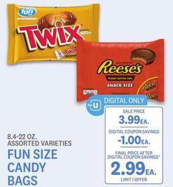 Kings Food Markets Fun size candy bags offer