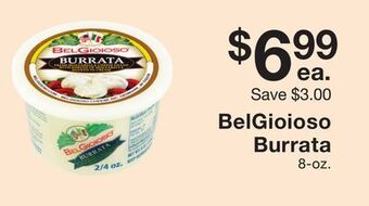 Fairway Store Market Belgioioso burrata offer