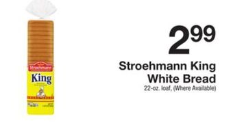 The Fresh Grocer White bread offer