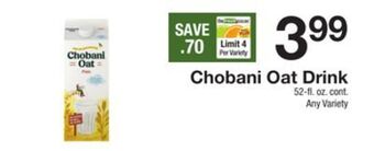 The Fresh Grocer Oat drink offer