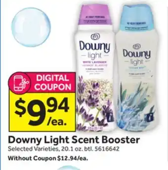 Stop&Shop Downy light scent booster offer