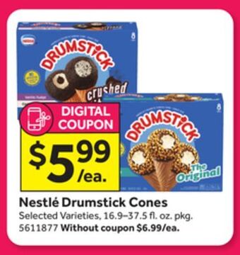 Stop&Shop Nestlé drumstick cones offer