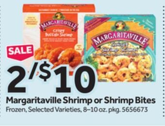 Stop&Shop Margaritaville shrimp or shrimp bites offer