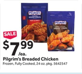 Stop&Shop Pilgrim's breaded chicken offer