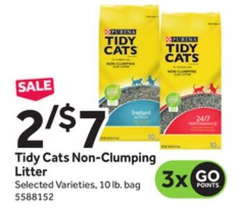 Stop&Shop Purina tidy cats non-clumping litter offer