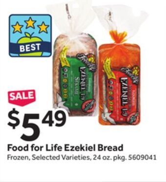 Stop&Shop Food for life ezekiel bread offer