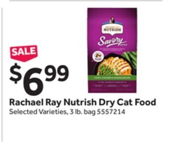 Stop&Shop Rachael ray nutrish dry cat food offer