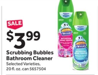 Stop&Shop Scrubbing bubbles bathroom cleaner offer