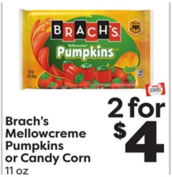 Weis Markets Brach's mellowcreme pumpkins or candy corn offer