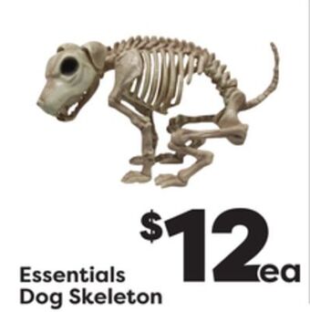 Weis Markets Essentials dog skeleton offer