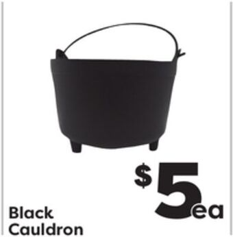 Weis Markets Black cauldron offer