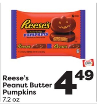 Weis Markets Reese's peanut butter pumpkins offer