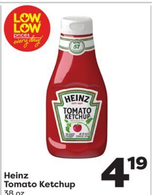 Weis Markets Heinz tomato ketchup offer