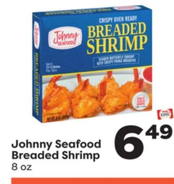 Weis Markets Johnny seafood breaded shrimp offer