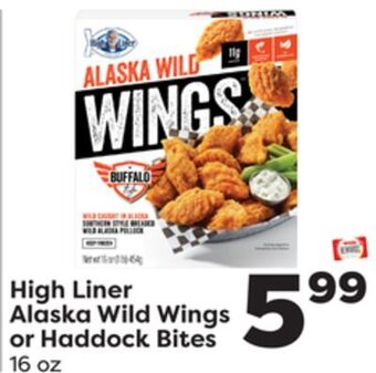 Weis Markets High liner alaska wild wings or haddock bites offer
