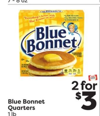 Weis Markets Blue bonnet quarters offer
