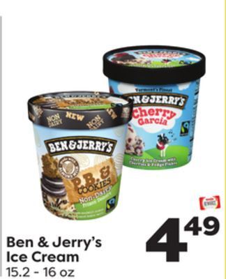 Weis Markets Ben & jerry's ice cream offer