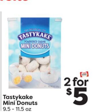 Weis Markets Tastykake mini donuts offer