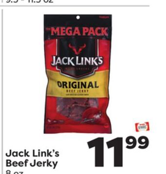 Weis Markets Jack link's beef jerky offer