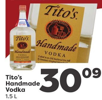 Weis Markets Tito's handmade vodka offer