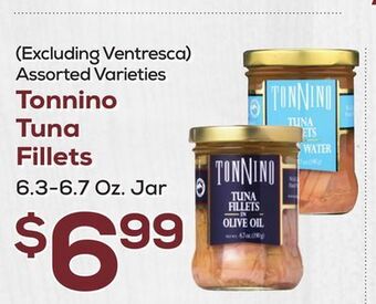 DeCicco & Sons Tonnino tuna fillets offer