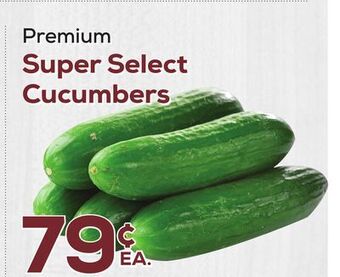 DeCicco & Sons Super select cucumbers offer