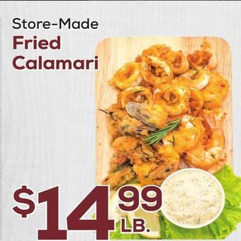 DeCicco & Sons Fried calamari offer