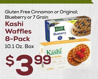 DeCicco & Sons Kashi waffles 8-pack offer