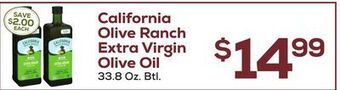DeCicco & Sons California olive ranch extra virgin olive oil offer