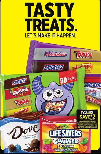 Dollar General Mars Wrigley candy bags offer