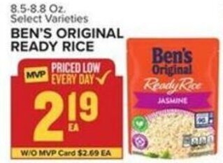 Food Lion Ben's Original Ready Rice offer