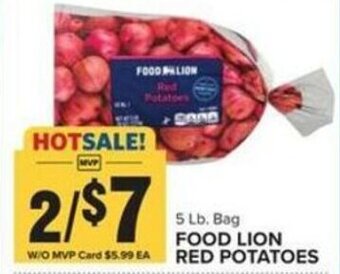 Food Lion Food Lion Red Potatoes 5 lb. Bag offer