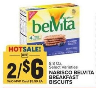 Food Lion Nabisco Belvita Breakfast Biscuits offer